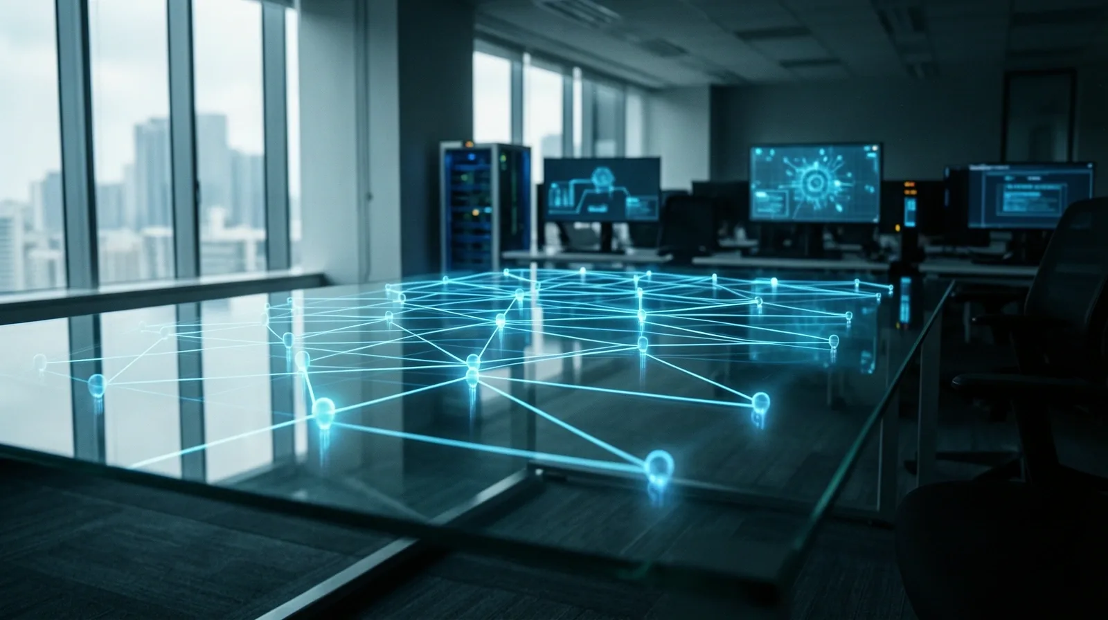 High-security AI server architecture